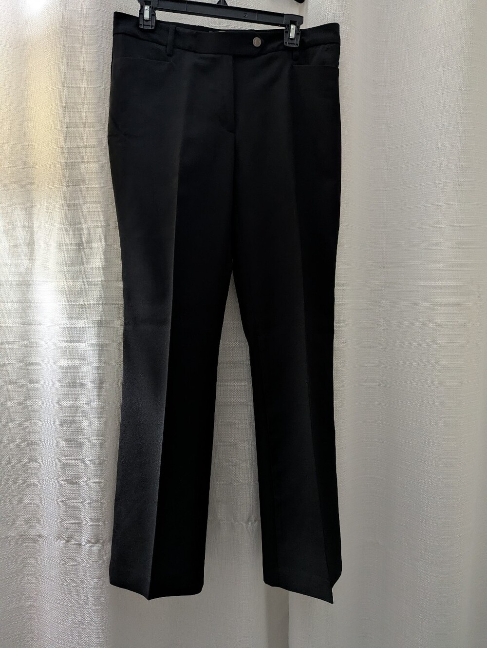 Calvin Klein Women's 8 Straight Leg Work Trouser Black